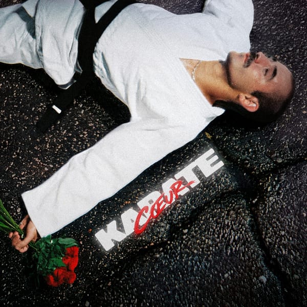 Pochette originale de l'album « Karaté Cœur »