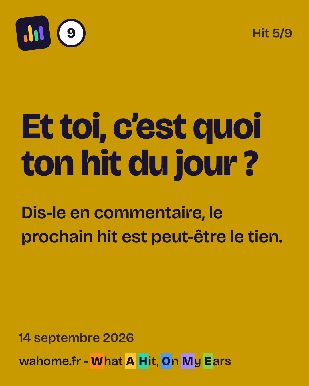 Slide 5 sur 5 : Cherry-coloured Funk, Cocteau Twins, et toi, ton hit du jour ?