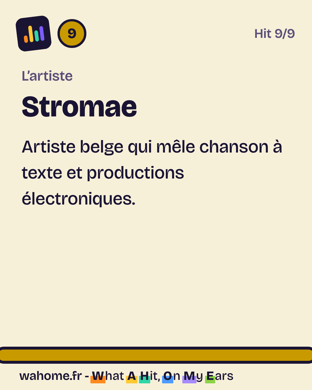 Slide 3 sur 5 : Alors on danse, Stromae, l’artiste