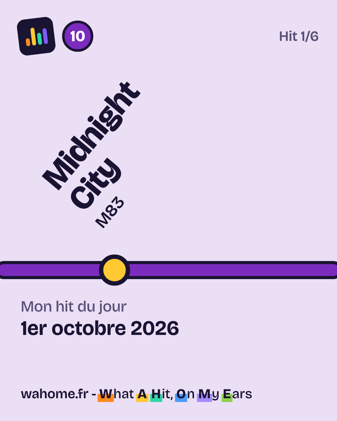 Slide 1 sur 5 : Midnight City, M83, le hit du jour